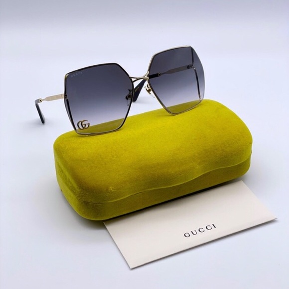 GUCCI GG0817S 006 Square Sunglass - Picture 5 of 16